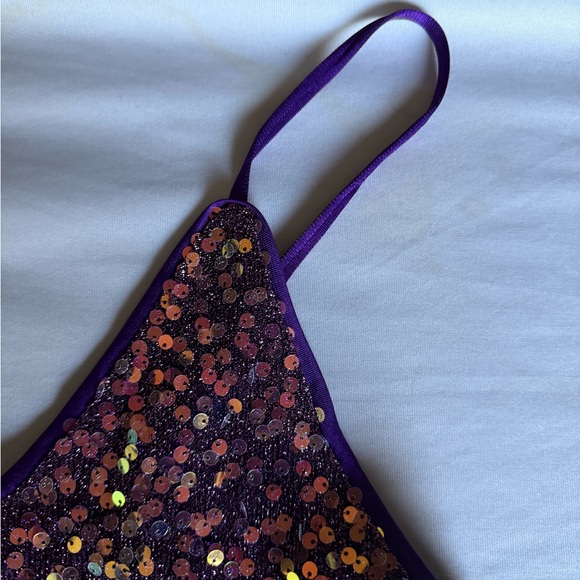 Allegra K Purple Sequin Dress - S🔥🔥 - Picture 6 of 9